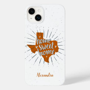 Longhorn Burnt Orange Home Sweet Home - Texas