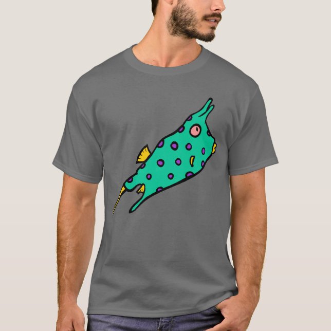 Longhorn-Cowfish T Shirt (Framsida)