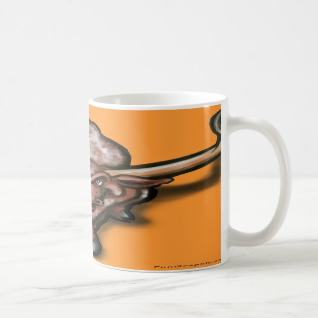 Longhorn Kaffemugg (Höger)