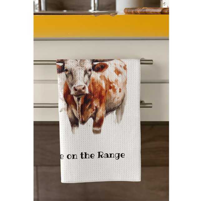 Longhorn Legacy, anpassad   Kökshandduk (Skapare uppladdad)