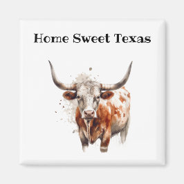 Longhorn Legacy, anpassad Magnet