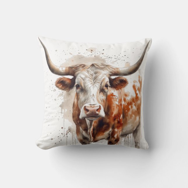 Longhorn Legacy Kudde (Framsida)