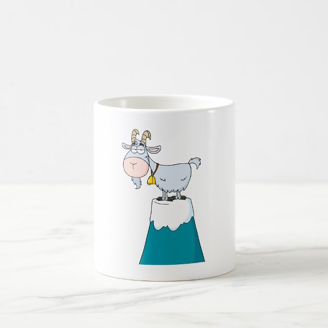 Longhorn Mountain Goat Kaffemugg (Skapare uppladdad)