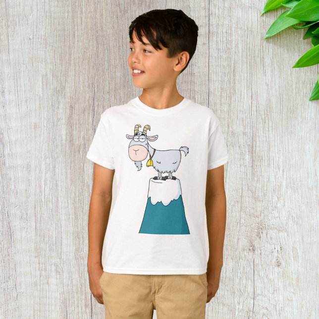 Longhorn Mountain Goat T Shirt (Skapare uppladdad)