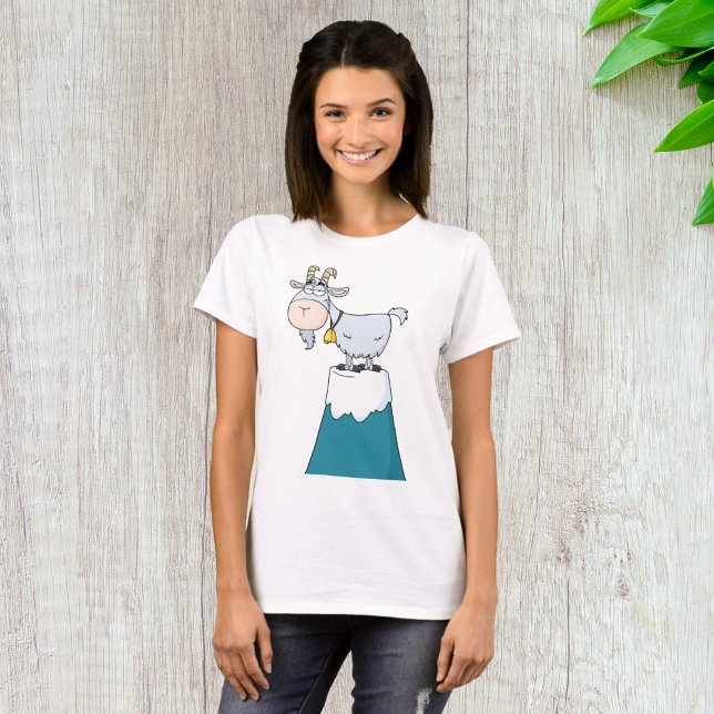 Longhorn Mountain Goat T Shirt (Skapare uppladdad)