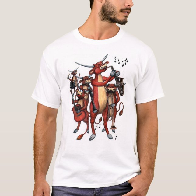 longhorn mu-sic tee shirt (Framsida)