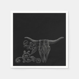 "Longhorn Rulla" Napkins Pappersservett