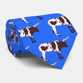Longhorn Steer Team Mascot Football Necktie Slips