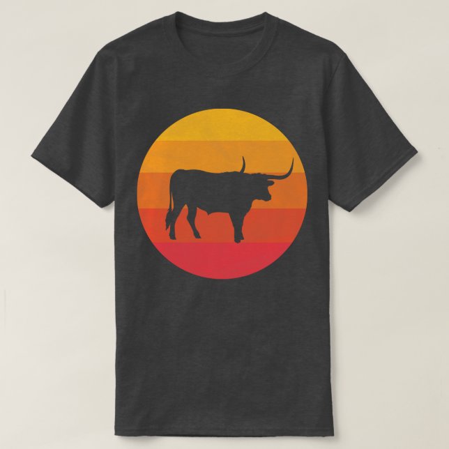 Longhorn T Shirt (Design framsida)