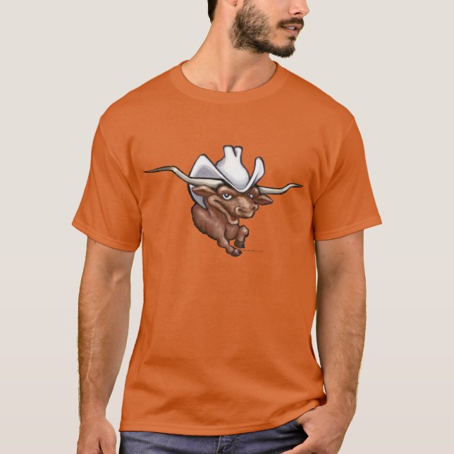 Longhorn Tee (Framsida)