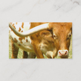 Longhorn Visitkort
