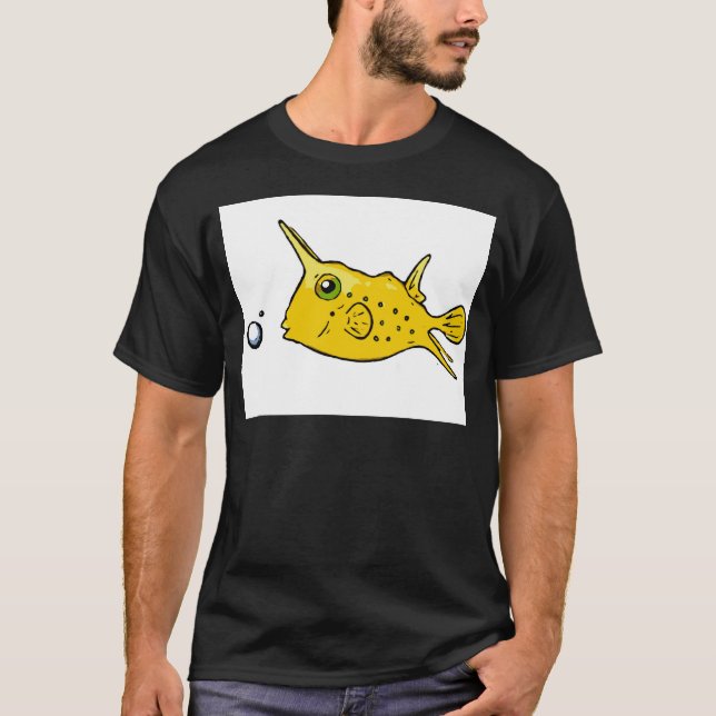 LonghornCowfish Tee Shirt (Framsida)