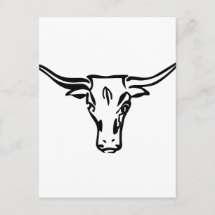 Longhorns Vykort