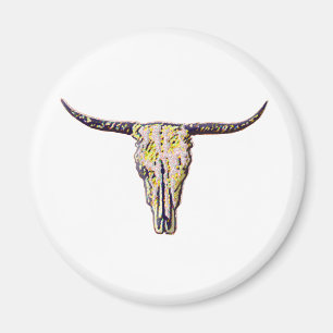 LonghornScullkonst Magnet