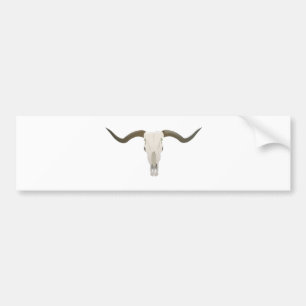 Longhornskalle Bildekal