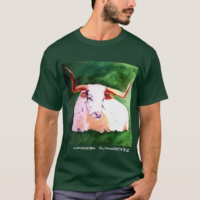 Longhornutslagsplats T-shirt (Framsida)