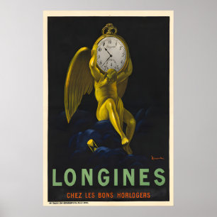 Longines klockaffisch - Cappiello affisch