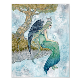 Longing, Angel Art av Holly Durr Fototryck