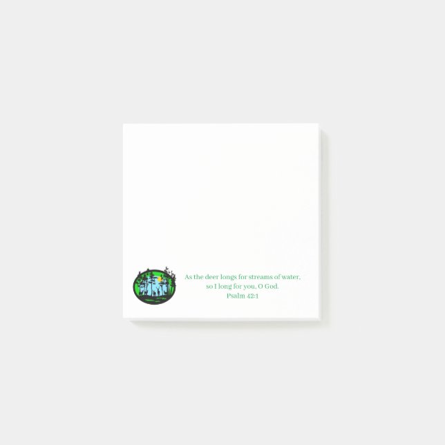 Longing for God Post-it Block (Framsida)