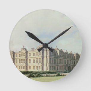 Longleat hus, Wiltshire, byggd c.1580 (fotoet) Rund Klocka