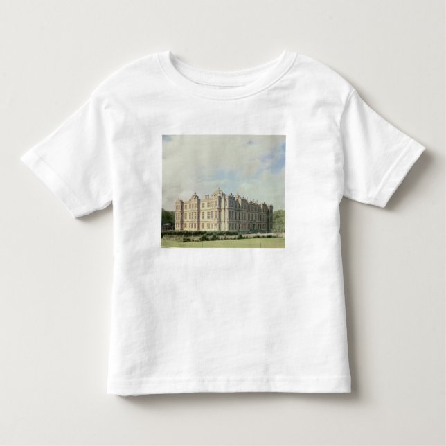 Longleat hus, Wiltshire, byggd c.1580 (fotoet) T-shirt (Framsida)