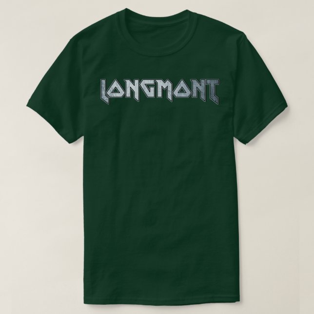 Longmont CO T Shirt (Design framsida)