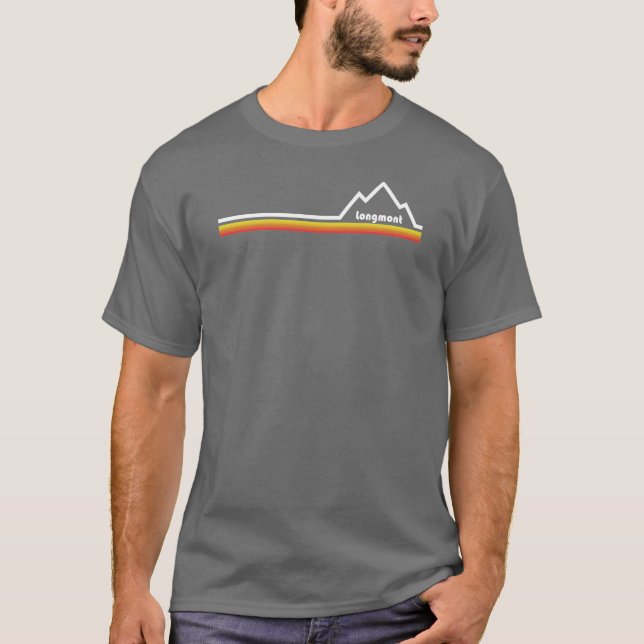 Longmont, Colorado T Shirt (Framsida)