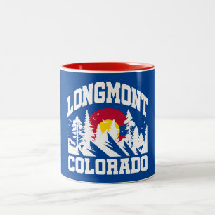 Longmont,Colorado Två-Tonad Mugg