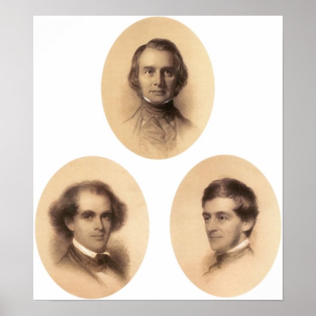 Longmy, Hawthorne, Emerson Poster (Framsidan)