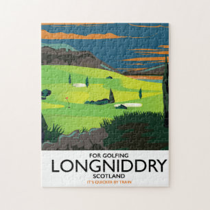 Longnidry Scotland Golf-reseaffisch Pussel