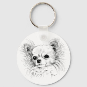 Longrock chihuahua nyckelring
