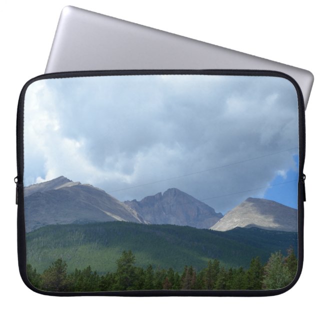 Longs Peak Colorado Laptop sleeve (Framsidan)