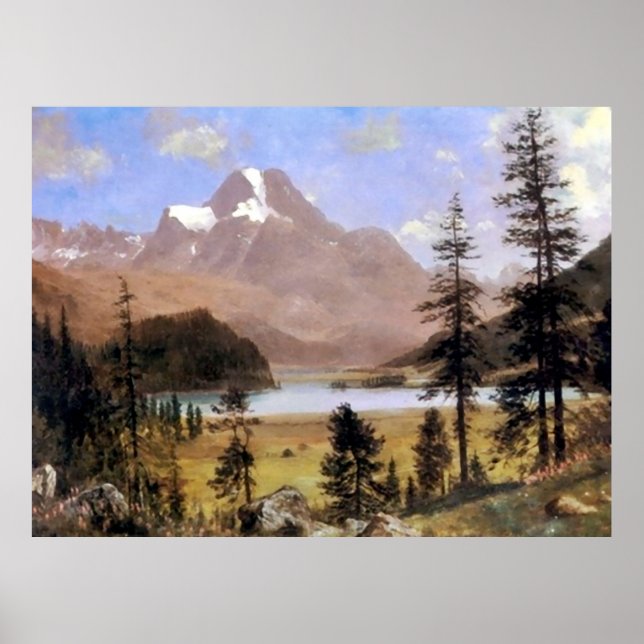 Longs Peak Estes Park Colorado Poster (Framsidan)