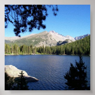 Longs Peak Poster
