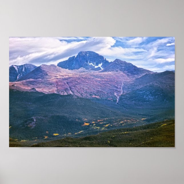 Longs Peak, Rocky Mountain National Park, Colorado Poster (Framsidan)