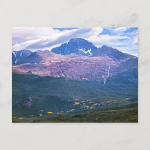 Longs Peak, Rocky Mountain National Park, Colorado Vykort