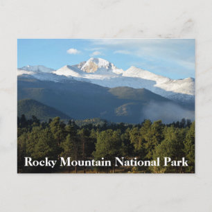 Longs Peak Rocky Mountain National Park Vykort