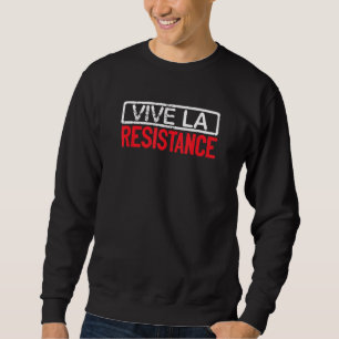 Longshankstees Vive La Resistance Leve Långlivade  Lång Ärmad Tröja