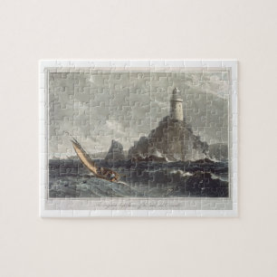 Longshipsfyren av länder avslutar, Cornwall, f Pussel