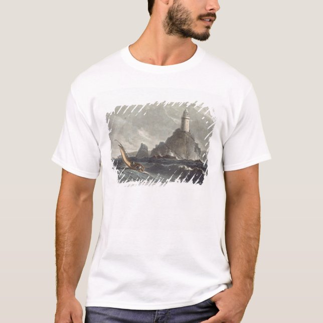 Longshipsfyren av länder avslutar, Cornwall, f Tee (Framsida)