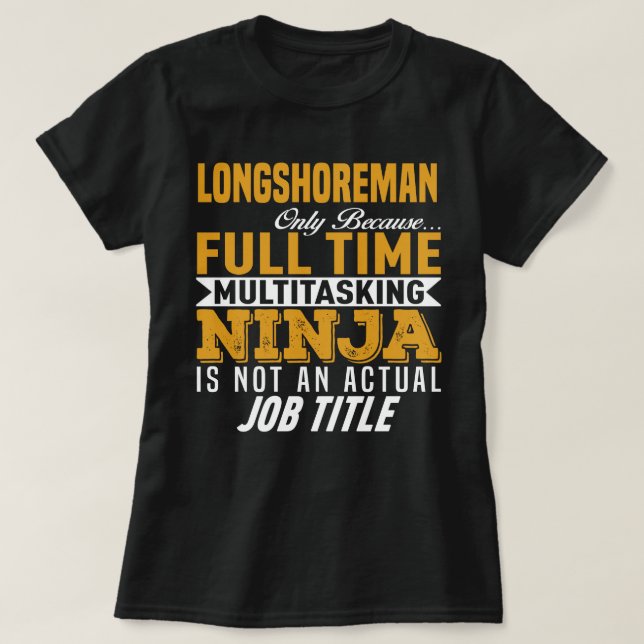 Longshoreman T Shirt (Design framsida)