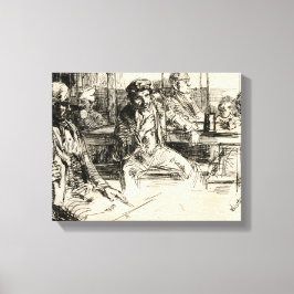 Longshoremen - Whistler - 1859 Canvastryck