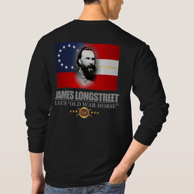 Longstreet (Södra patriot) Tee (Baksida)