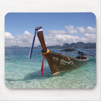 Longtail fartyg - Thailand Mousepad Musmatta