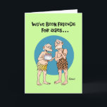 Longtime Friend Birthday-kort Kort<br><div class="desc">Ett roligt födelsedagshälsningskort för en vän med lång erfarenhet</div>