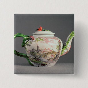 Longton Hall tekanna, c.1755 Knapp