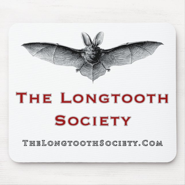 Longtooth (fladdermöss) Mousepad Musmatta (Framsidan)