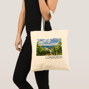 Longuich Moselle Vineyard Panorama Tyskland Tygkasse