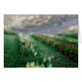 Longview Flowers Mindscape Hälsningskort