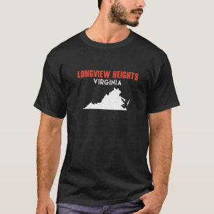 Longview Heights Washington USA State America Trav T Shirt
